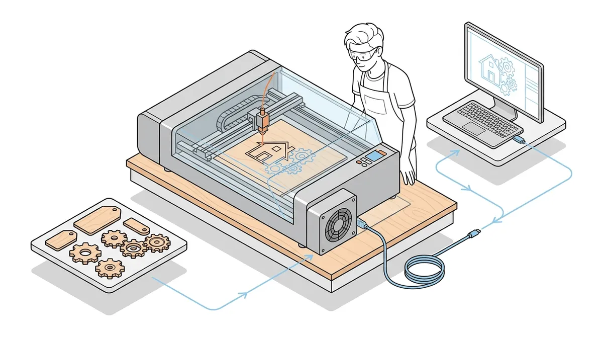 Laser-Cutting & Gravur Workshop